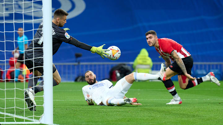 Benzema le dio el gol de la victoria al Real Madrid
