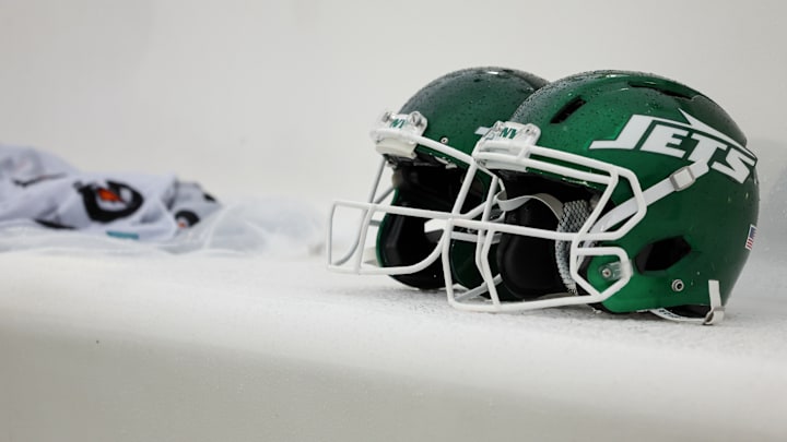 New York Jets helmets