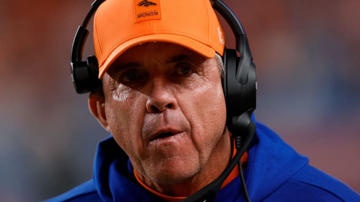 Denver Broncos head coach Sean Payton 