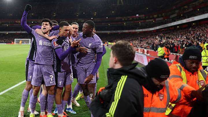 Liverpool won at Arsenal in the last round