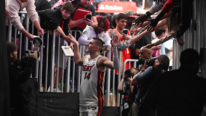 Miami Heat v Atlanta Hawks - Play-In Tournament Miami Heat v Atlanta Hawks - Play-In Tournament