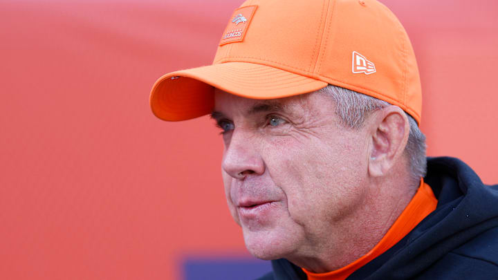 Denver Broncos head coach Sean Payton