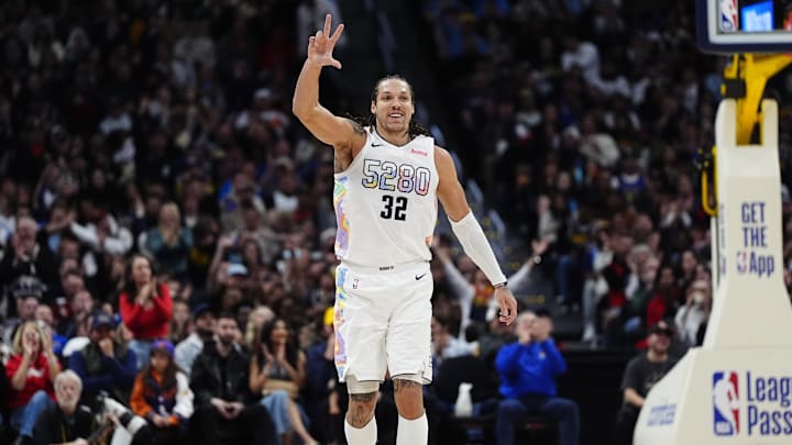 Denver Nuggets forward Aaron Gordon.