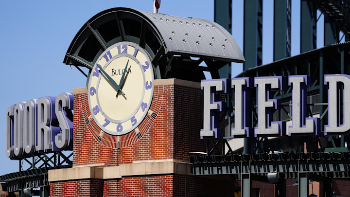 General view of Coors Field.