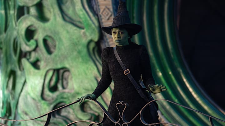 Cynthia Erivo is Elphaba in WICKED, directed by Jon M. Chu Cynthia Erivo is Elphaba in WICKED, directed by Jon M. Chu