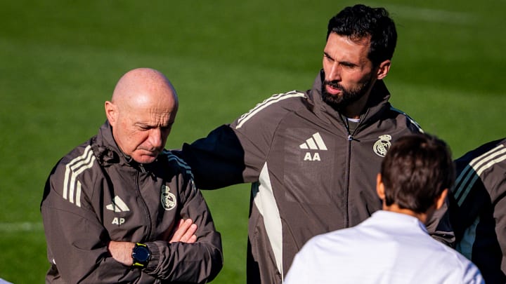 Antonio Pintus et A. Arbeloa - Real Madrid Antonio Pintus et A. Arbeloa - Real Madrid