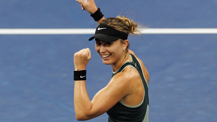 Paula Badosa debuted unreleased Nike tennis shoes during her match against Iga Swiatek in the 2024 Billie Jean King Cup finals.