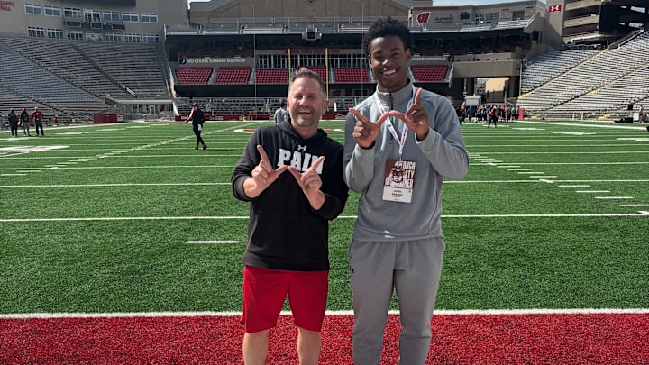Wisconsin locked in a verbal commitment from versatile 2026 linebacker Aden Reeder from Cincinnati St. Xavier.