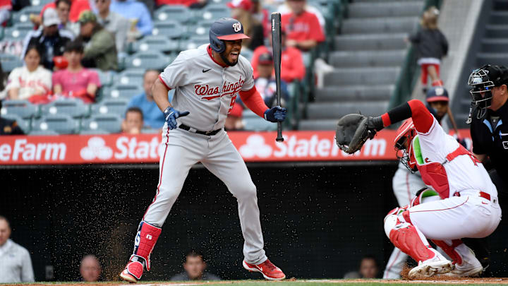 Washington Nationals v Los Angeles Angels