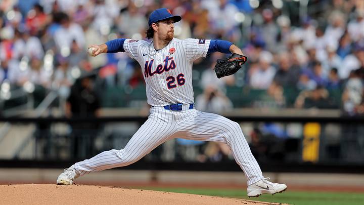 New York Mets starting pitcher Nolan McLean.