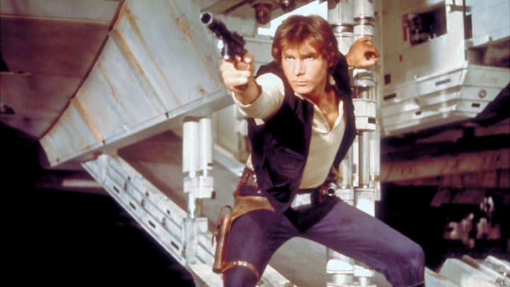 Harrison Ford as Han Solo in "Star Wars: Episode IV - A New Hope"