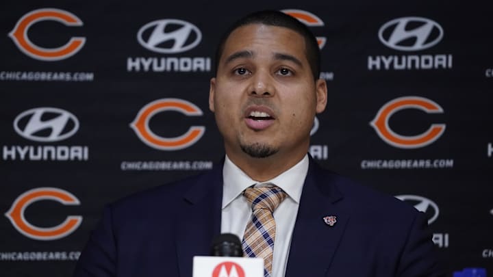 Chicago Bears general manager Ryan Poles