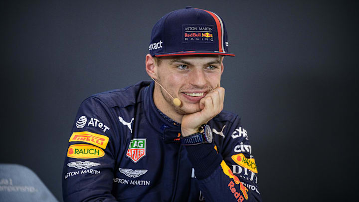 Nov 2, 2019; Austin, TX, USA; Aston Martin Red Bull Racing Honda driver Max Verstappen (33) of Nov 2, 2019; Austin, TX, USA; Aston Martin Red Bull Racing Honda driver Max Verstappen (33) of