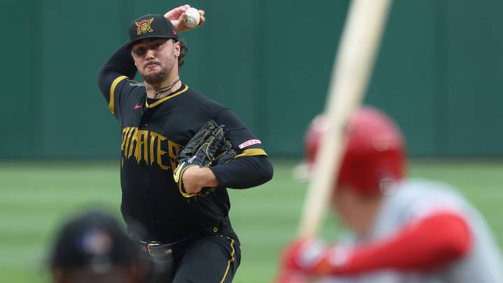 Jun 26, 2026; Pittsburgh, Pennsylvania, USA; Pittsburgh Pirates starting pitcher Paul Skenes (30) delivers a pitch to Cincinnati Reds left fielder JJ Bleday (22) during the first inning at PNC Park. Mandatory Credit: Charles LeClaire-Imagn Images Jun 26, 2026; Pittsburgh, Pennsylvania, USA; Pittsburgh Pirates starting pitcher Paul Skenes (30) delivers a pitch to Cincinnati Reds left fielder JJ Bleday (22) during the first inning at PNC Park. Mandatory Credit: Charles LeClaire-Imagn Images