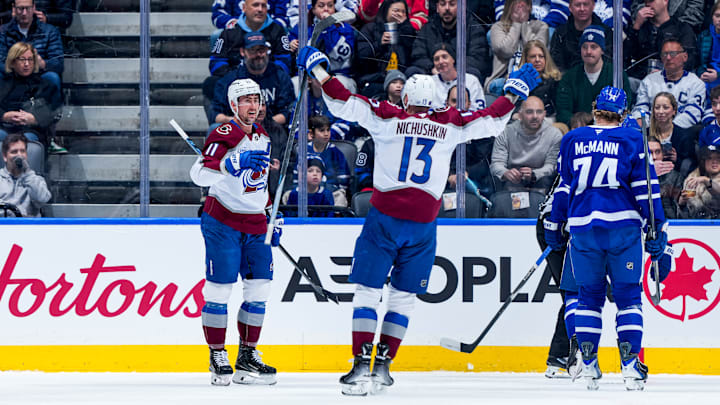 Colorado Avalanche v Toronto Maple Leafs Colorado Avalanche v Toronto Maple Leafs