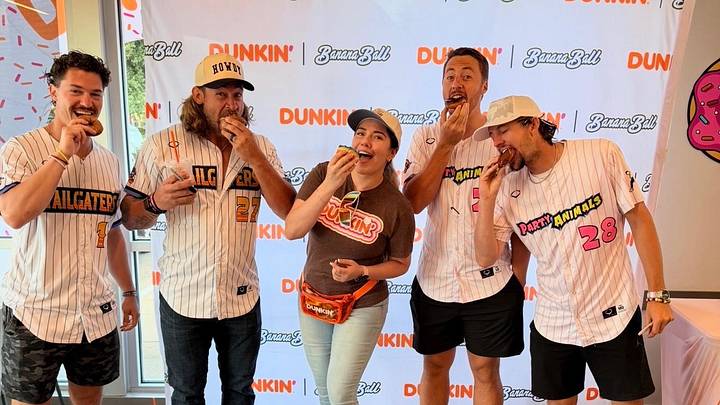 Texas Tailgaters and Part Animals at previous Dunkin' event