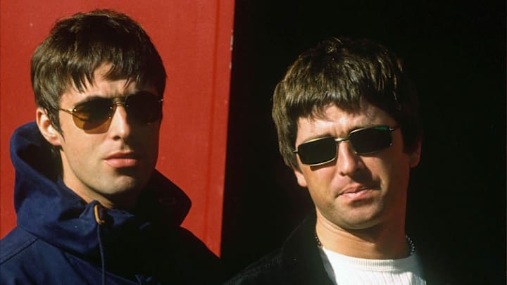 Oasis Performing At Westpoint Arena, Exeter, Britain - Sep 1997