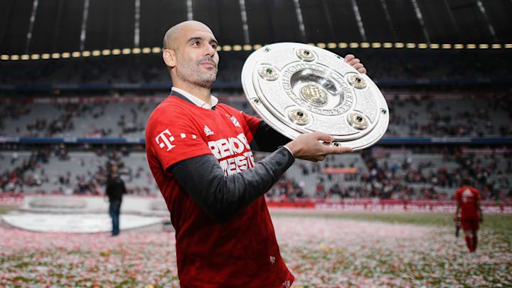Unter Pep Guardiola wurde der FC Bayern schon am 27. Spieltag deutscher Meister