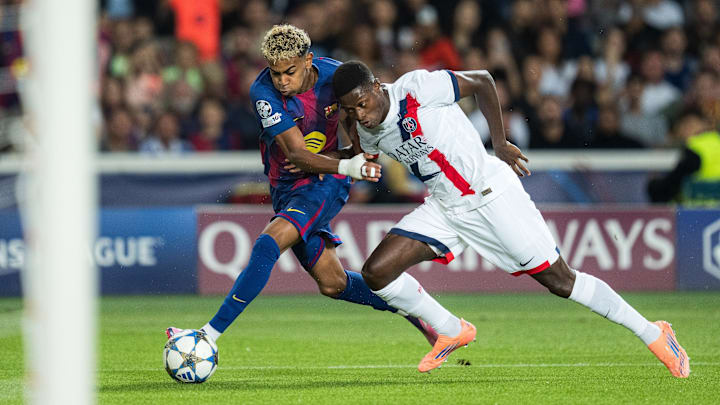 SPAIN-BARCELONA-FOOTBALL-UEFA CHAMPIONS LEAGUE-FC BARCELONA VS PSG