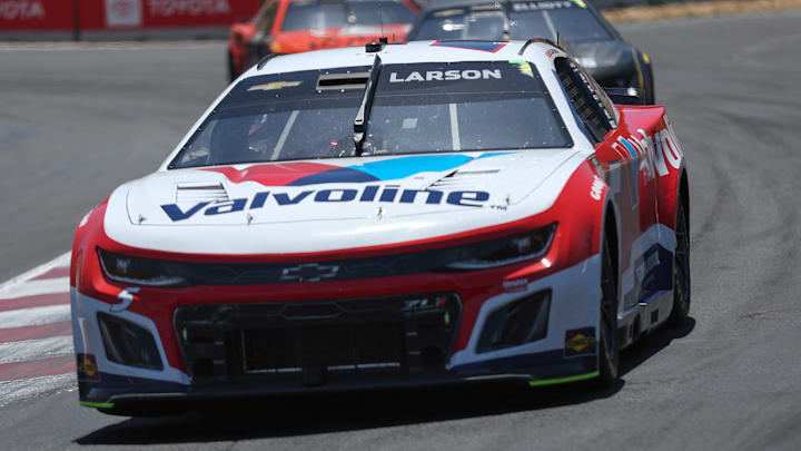 Kyle Larson, Hendrick Motorsports, Sonoma Raceway, NASCAR