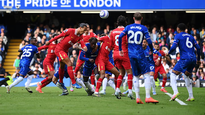 Chelsea x Liverpool duelam pela Premier League 2025/26
