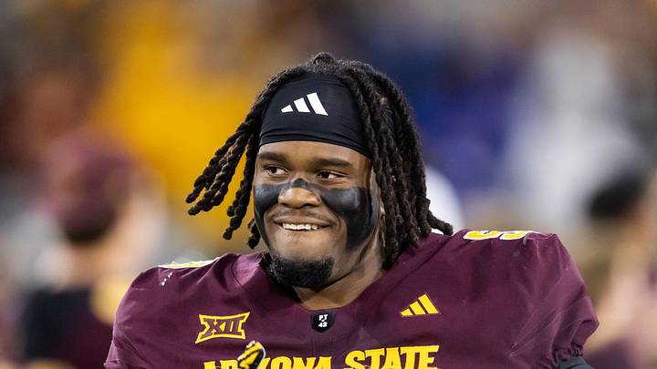 Arizona State Sun Devils offensive lineman Max Iheanachor
