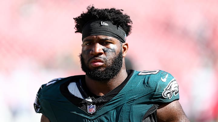 Philadelphia Eagles defensive end Bryce Huff