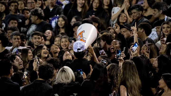 Scenes from Eastlake student section