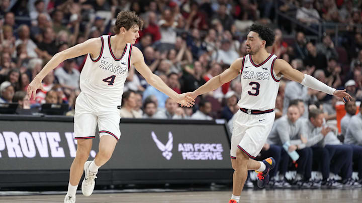 Gonzaga is favored against Santa Clara in the WCC Tournament Final.