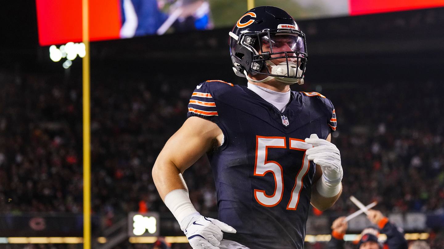 Bears Release Linebacker Jack Sanborn; Free Agent Status