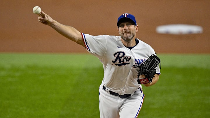 Max Scherzer didn't disappoint during his Rangers debut on Thursday.