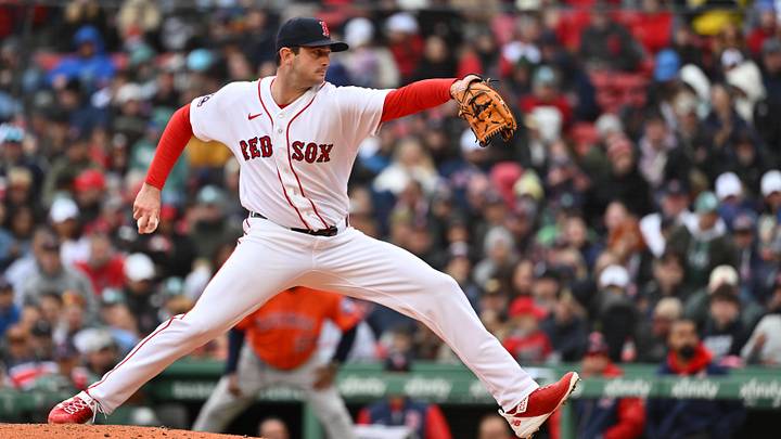 May 3, 2026; Boston, Massachusetts, USA; Boston Red Sox relief pitcher Garrett Whitlock (22) pitches against the Houston Astros during the seventh inning at Fenway Park. Mandatory Credit: Eric Canha-Imagn Images May 3, 2026; Boston, Massachusetts, USA; Boston Red Sox relief pitcher Garrett Whitlock (22) pitches against the Houston Astros during the seventh inning at Fenway Park. Mandatory Credit: Eric Canha-Imagn Images