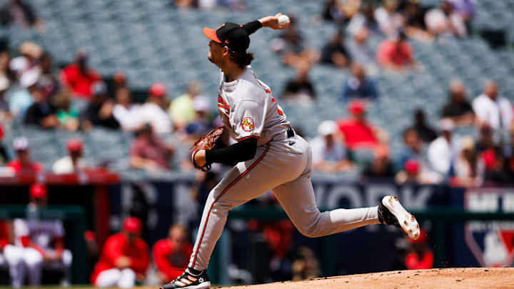 Baltimore Orioles v Los Angeles Angels