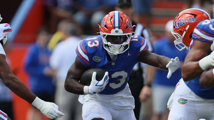 Florida's Jadan Baugh headlines the Gators' rushing attack.