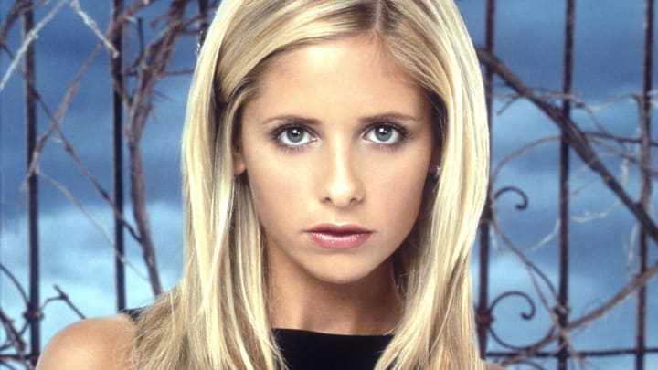 1999 Sarah Michelle Gellar Stars In "Buffy The Vampire Slayer." (Photo By Getty Images)