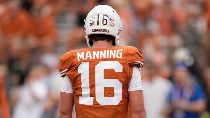 Texas Longhorns quarterback Arch Manning is among the 10 college football players dominating the NIL market in 2025.