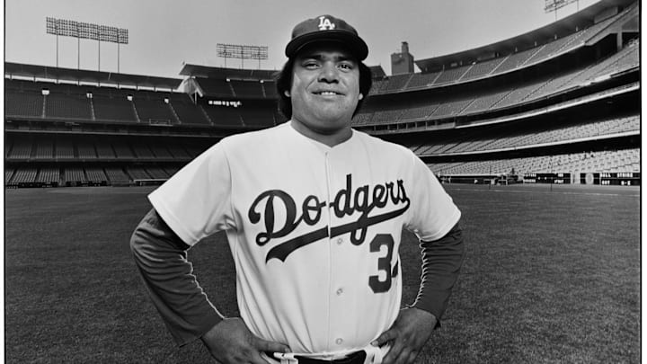 Los Angeles Dodgers Fernando Valenzuela Portrait Session