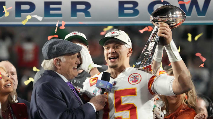 Kansas City Chiefs quarterback Patrick Mahomes.