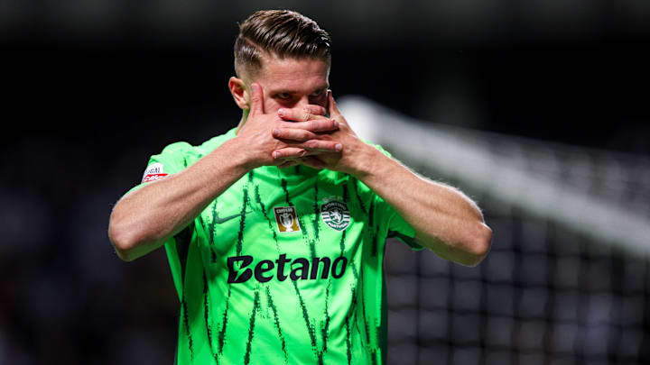 Viktor Gyökeres, courtisé par un club saoudien. 