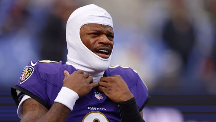 Baltimore Ravens quarterback Lamar Jackson