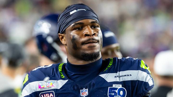Feb 8, 2026; Santa Clara, CA, USA; Seattle Seahawks safety Nick Emmanwori (3) against the New England Patriots during Super Bowl LX at Levi's Stadium. Mandatory Credit: Mark J. Rebilas-Imagn Images Feb 8, 2026; Santa Clara, CA, USA; Seattle Seahawks safety Nick Emmanwori (3) against the New England Patriots during Super Bowl LX at Levi's Stadium. Mandatory Credit: Mark J. Rebilas-Imagn Images