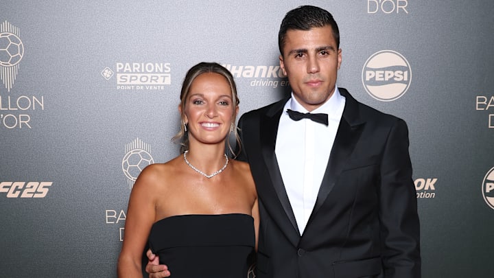 Rodri et sa femme, 68è cérémonie du Ballon d'Or