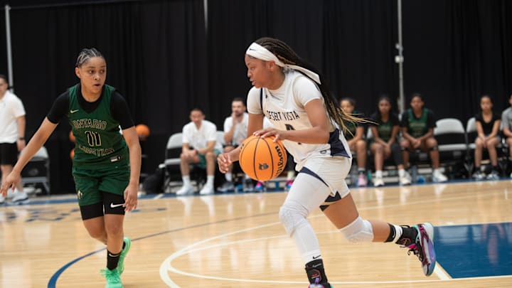Sophomore guard Kaleena Smith (11) has led Ontario Christian into the Nike Tournament of Championship finals in Arizona.