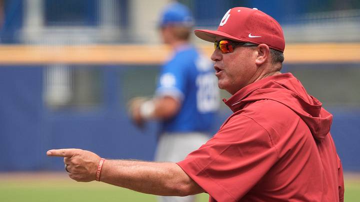 Oklahoma head coach Skip Johnson Oklahoma head coach Skip Johnson