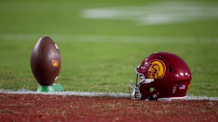 USC Trojans Northwestern Wildcats NCAA Football Game