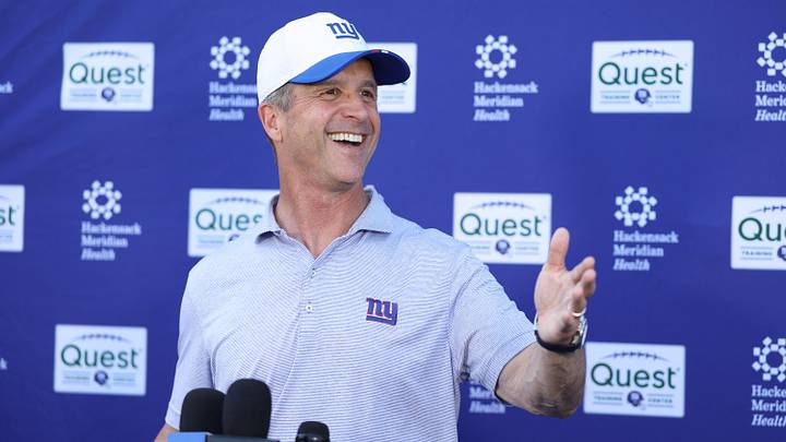 Could John Harbaugh and the Giants go from worst to first in the NFC East? 