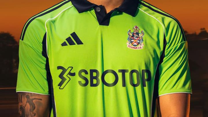 Fulham's 2025/26 away kit.