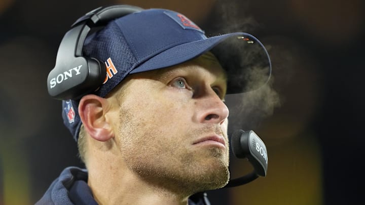 Chicago Bears head coach Ben Johnson