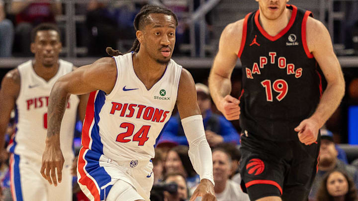 Detroit Pistons Daniss Jenkins is a solid prop target on April 6. Detroit Pistons Daniss Jenkins is a solid prop target on April 6.