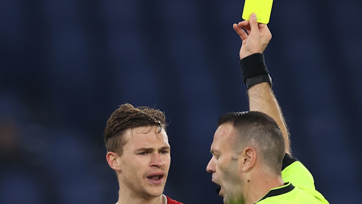 Joshua Kimmich droht eine Sperre in der Champions League